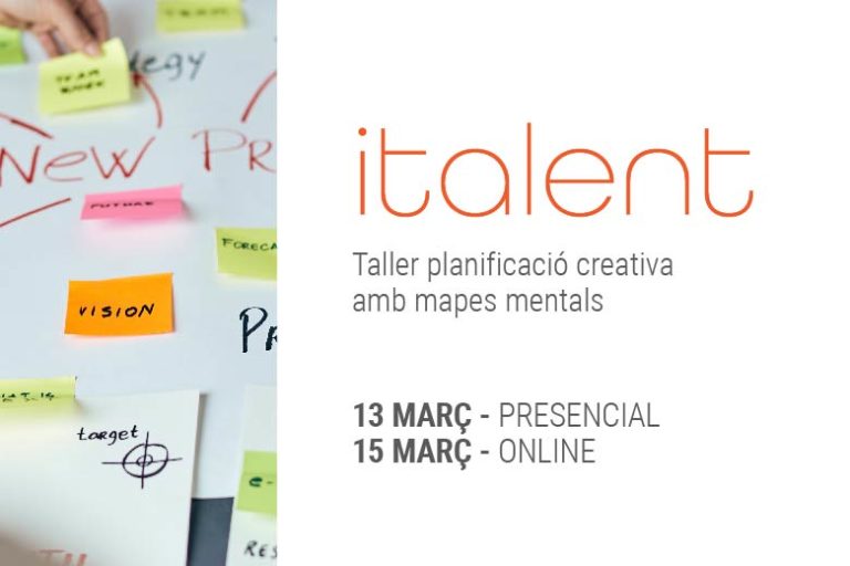 Italent ofrece un nuevo taller sobre planificación creativa con mapas mentales